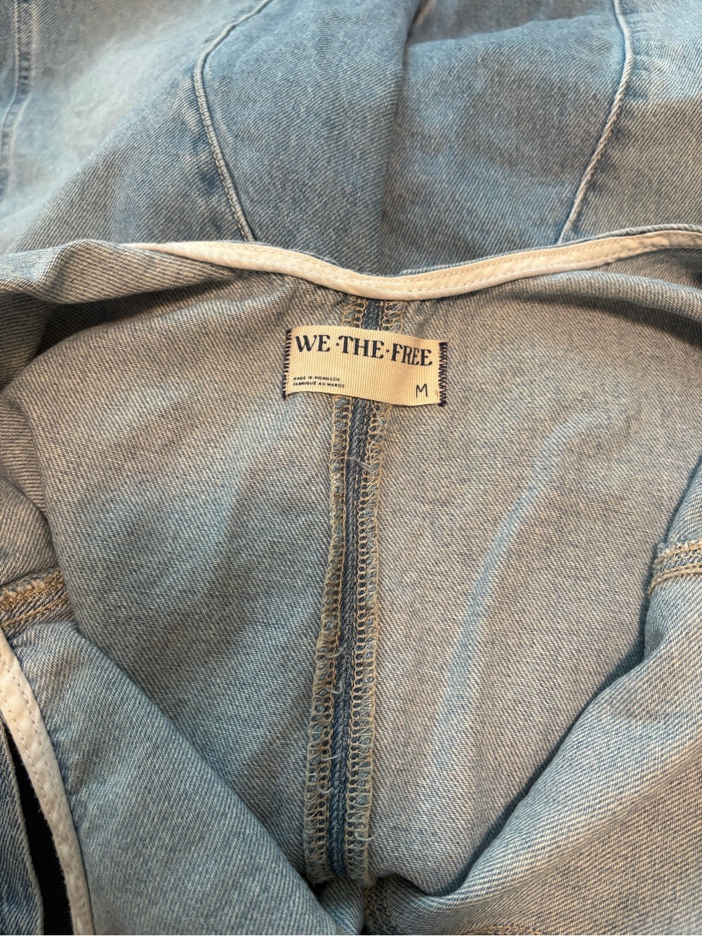 FREE PEOPLE-WE THE FREE-DENIM OVERALLS - Picture 6 of 8